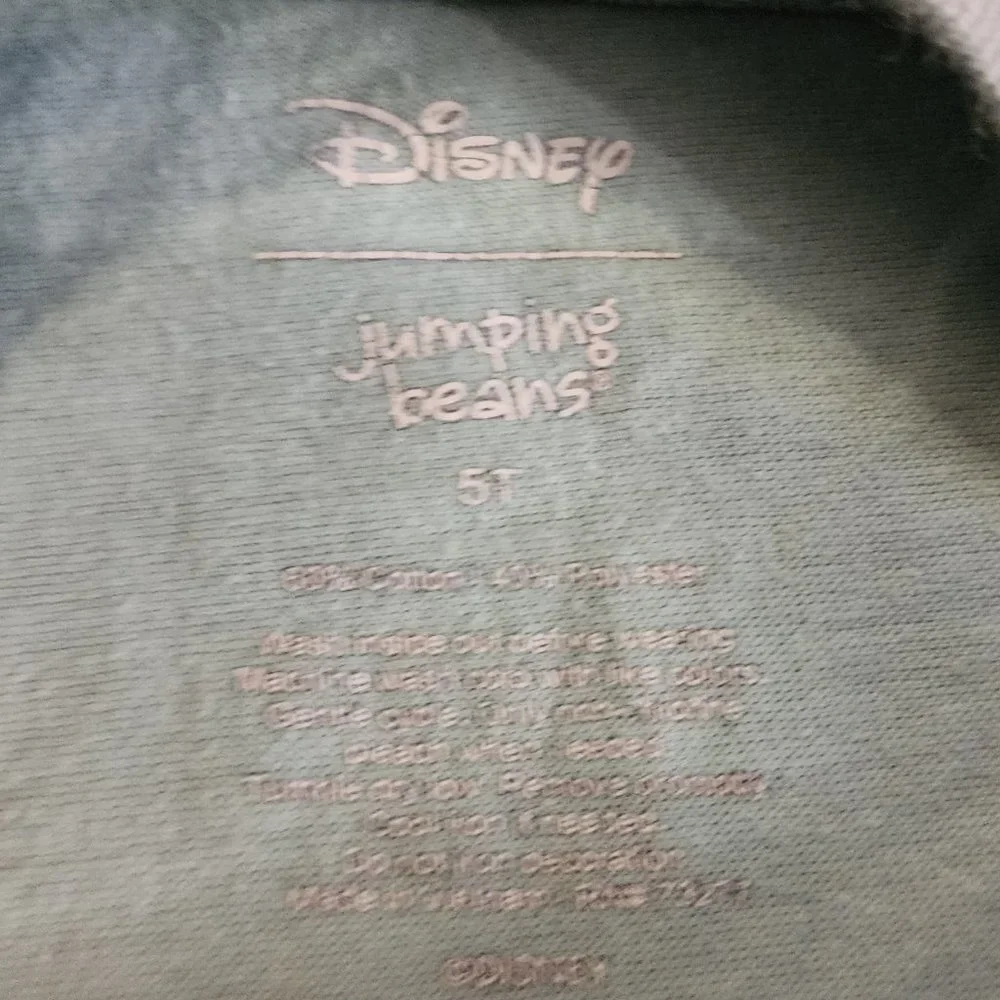 Disney Jumping Beans Blue/Gray Long Sleeve Mickey Mouse Jersey Size 5T - Picture 6 of 10
